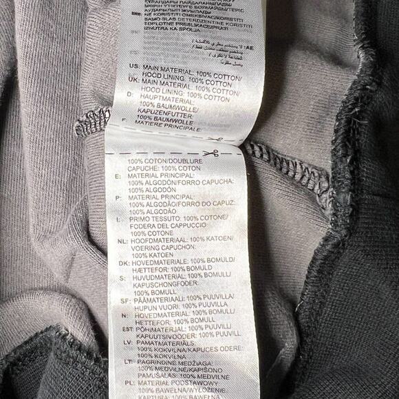 Adidas Mens CNY Allover Print Hoodie Chinese New Year Medium Gray AOP Activewear - Picture 10 of 11